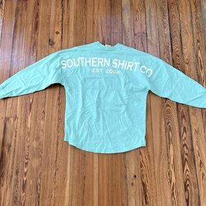 Southern Shirt Company Aqua Spirit Shirt Long Sleeve Medium